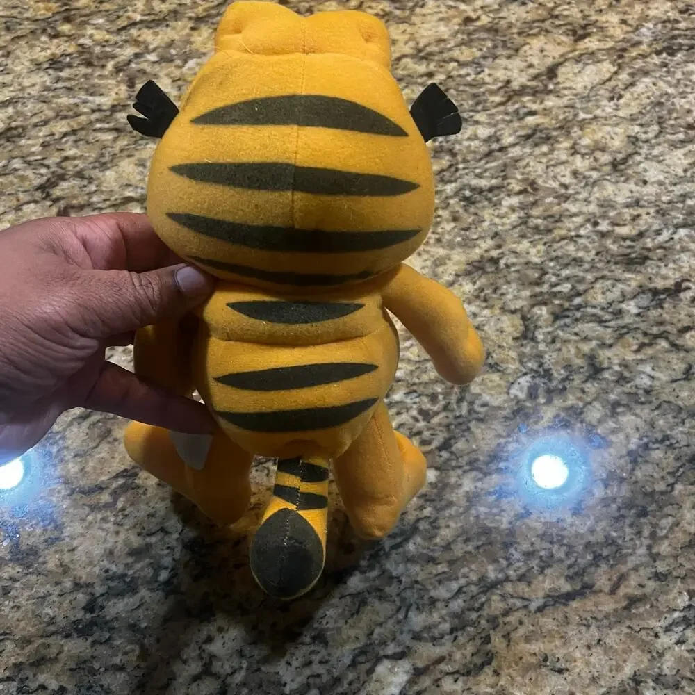 Vintage Garfield Fat Cat‎ Plush Cartoon Cat Stuffed Animal 10” Jim Davis Toy